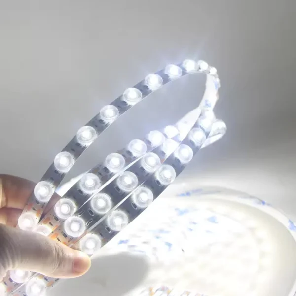 ال ای دی نواری لنزدار 24 ولت تراکم 60 حلقه 20 متری 5 ال ای دی نواری لنزدار 24 ولت تراکم 60 حلقه 20 متری