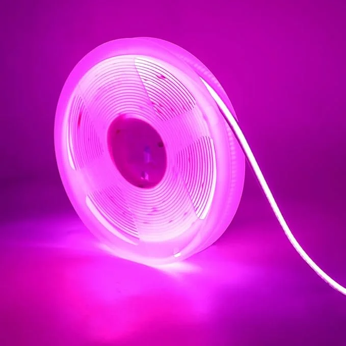ال ای دی نواری COB صورتی 10 متری 2 ال ای دی نواری COB صورتی 10 متری
