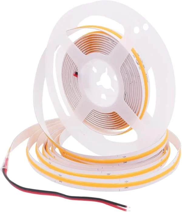 ال ای دی نواری COB انبه ای 10 متری 3 ال ای دی نواری COB انبه ای 10 متری