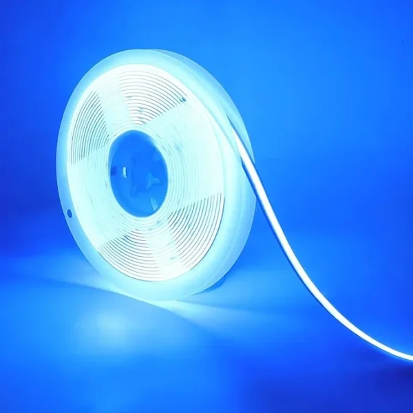 ال ای دی نواری COB آبی 10 متری 7 ال ای دی نواری COB آبی 10 متری