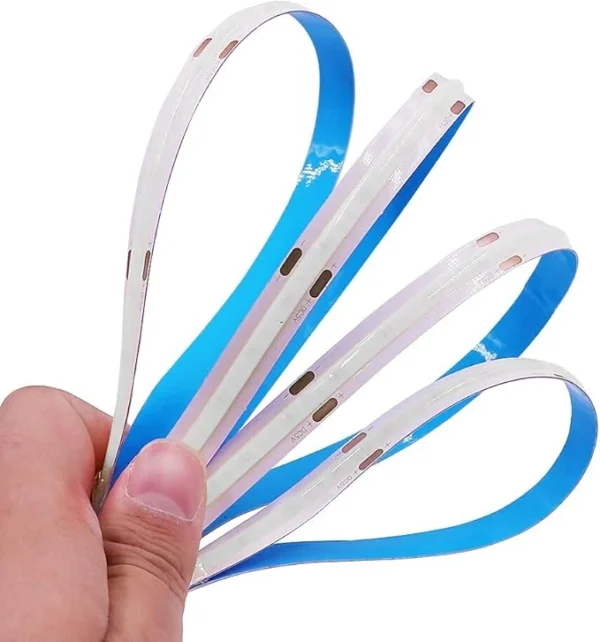 ال ای دی نواری COB سفید مهتابی 10 متری 5 ال ای دی نواری COB سفید مهتابی 10 متری