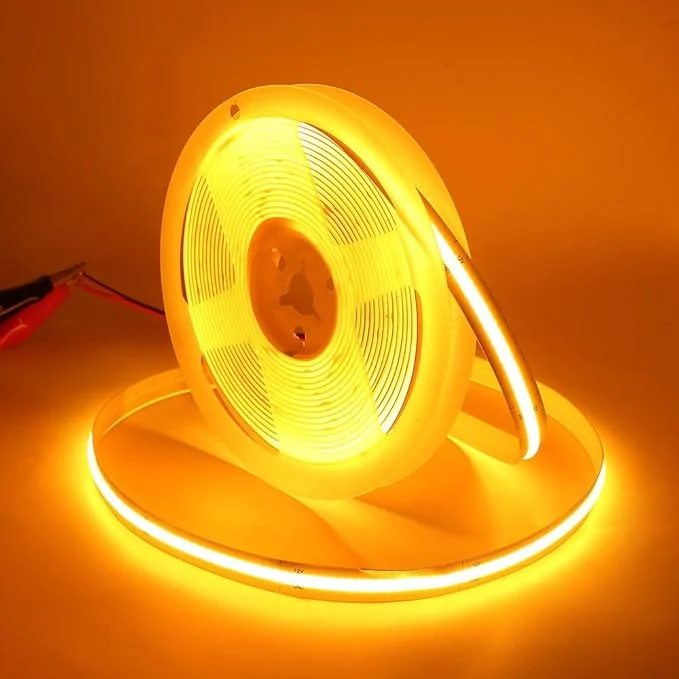 ال ای دی نواری COB انبه ای 10 متری 1 ال ای دی نواری COB انبه ای 5 متری