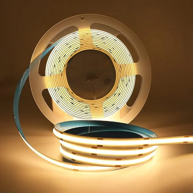 ال ای دی نواری COB سفید آفتابی 10 متری 1 ال ای دی نواری COB سفید آفتابی 10 متری