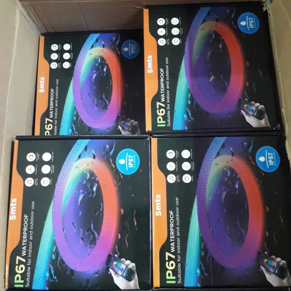 نئون فلکسی کنفی 360 درجه پکیج کامل 5 متری