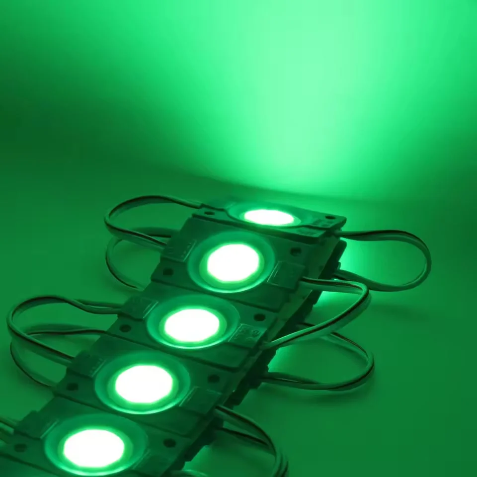 ال ای دی بلوکی COB سکه ای سبز 20 عددی 1 ال ای دی بلوکی COB سکه ای سبز 20 عددی