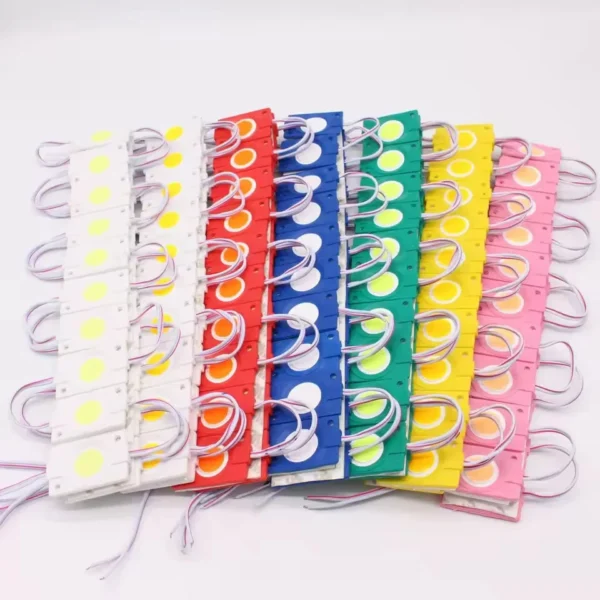 ال ای دی بلوکی COB سکه ای سبز 20 عددی 5 ال ای دی بلوکی COB سکه ای سبز 20 عددی