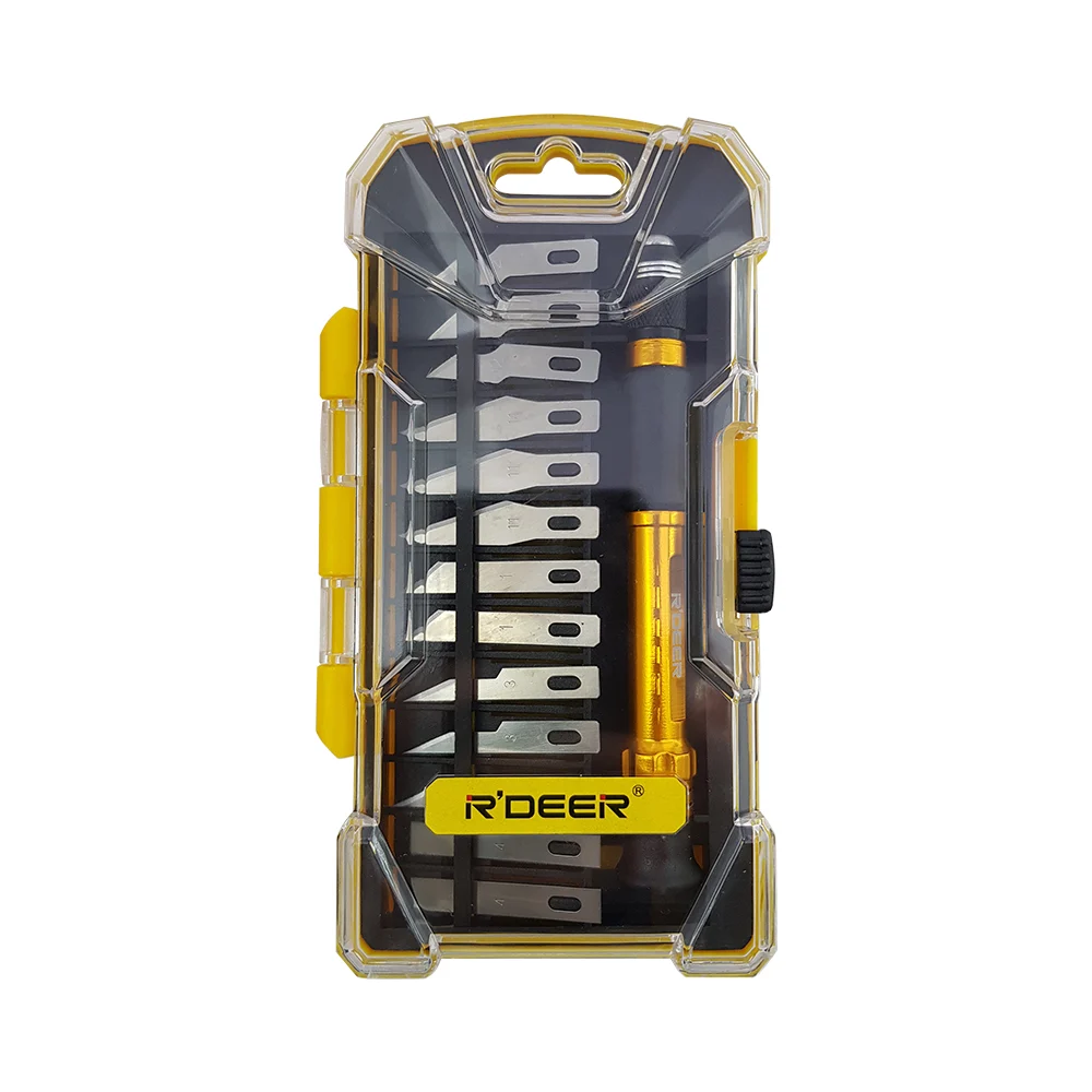 ست کاتر قلمی آردیر مدل RDEER RT-M113 2 ست کاتر قلمی آردیر مدل RDEER RT-M113