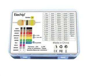 پک رنج مقاومت 1500 عددی 1/4 وات 5 درصد