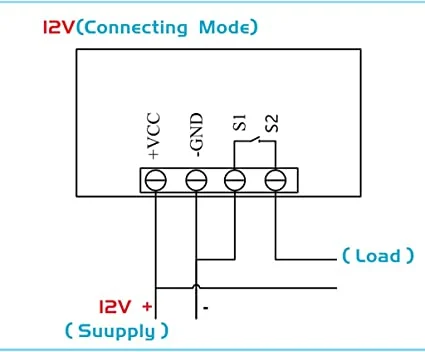 ماژول ترموستات دما 12 ولت مدل W3230 2 ماژول ترموستات دما 12 ولت مدل W3230