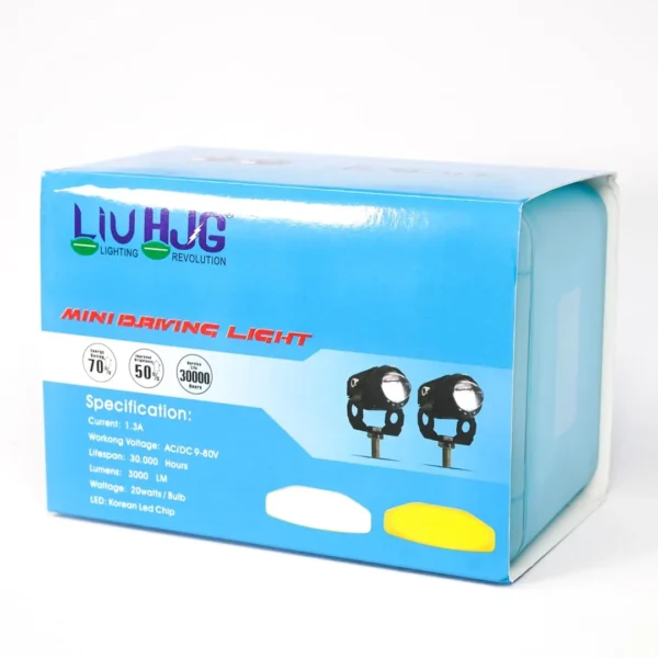 پرژکتور قدرتمند جفتی تک لنز ریموت دار