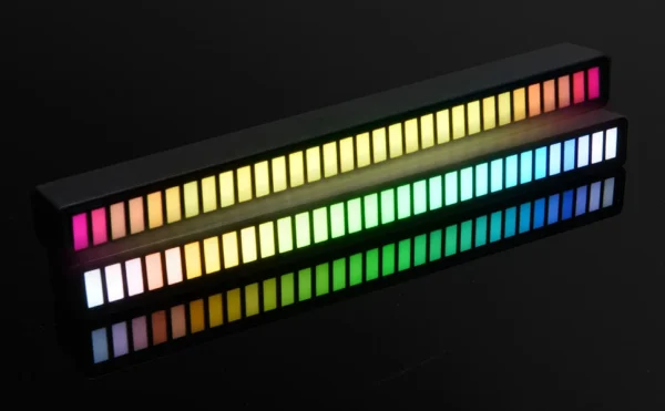 چراغ موسیقی اکولایزر RGB ۳۲ بیتی