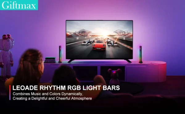 چراغ موسیقی اکولایزر RGB ۳۲ بیتی