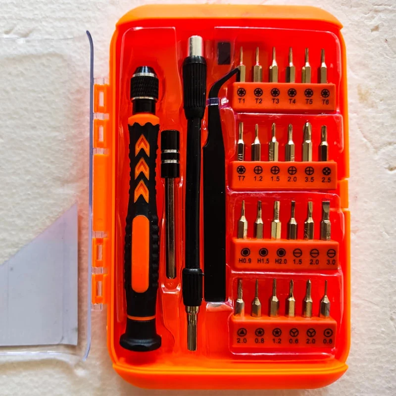 ست 28 پارچه پیچ گوشتی ساعتی اسکری ریور 2 ست 28 پارچه پیچ گوشتی ساعتی اسکری ریور