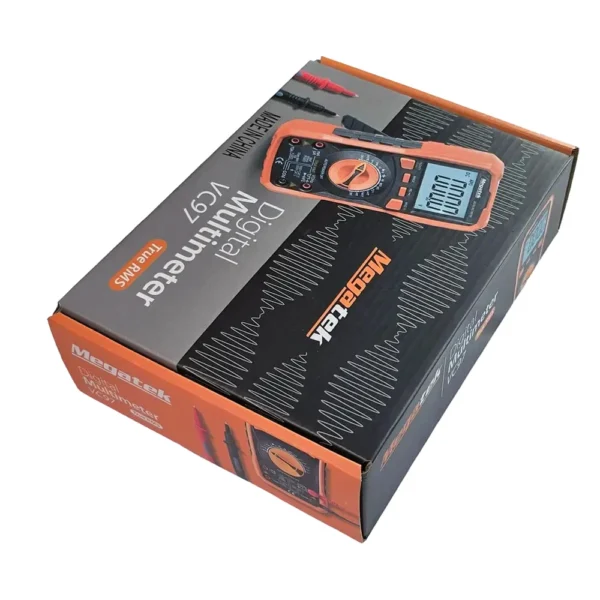 مولتی متر دیجیتال مگاتک مدل MEGATEK VC97 6 مولتی متر دیجیتال مگاتک مدل MEGATEK VC97