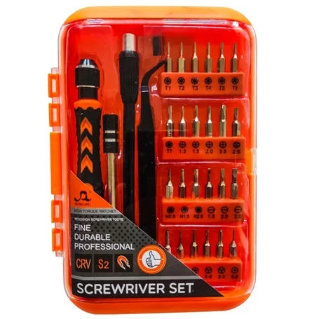 ست 28 پارچه پیچ گوشتی ساعتی اسکری ریور