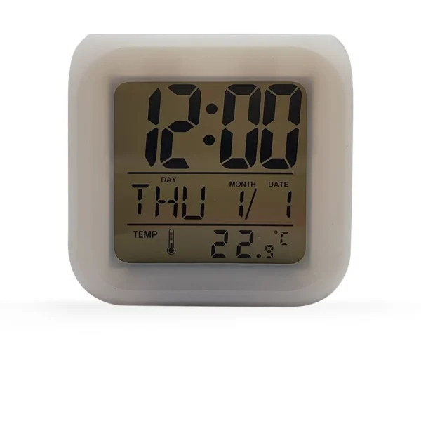 دما سنج و ساعت دیجیتال مکعب مدل 508