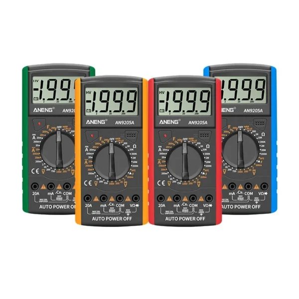 مولتی متر دیجیتال ANENG مدل +AN9205A 3 مولتی متر دیجیتال ANENG مدل +AN9205A