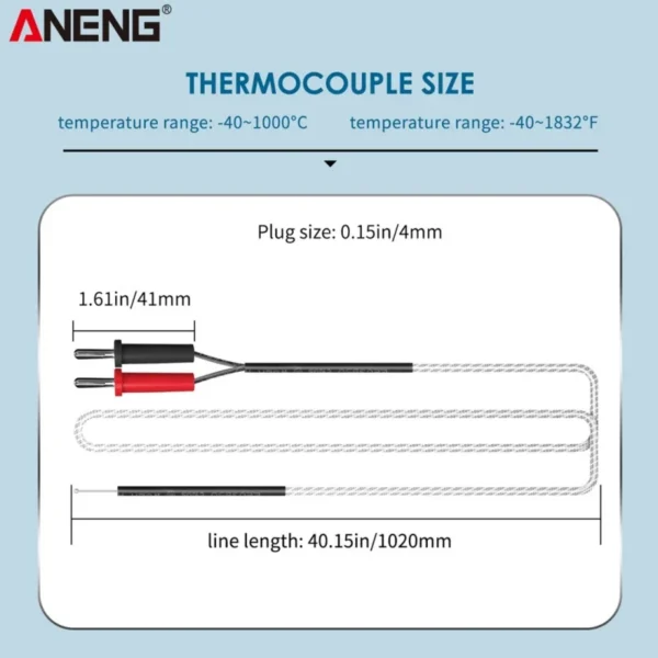 مولتی متر کلمپی ANENG ST212 14 مولتی متر کلمپی ANENG ST212
