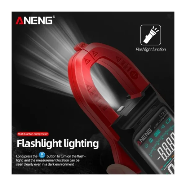 مولتی متر کلمپی ANENG ST212 5 مولتی متر کلمپی ANENG ST212