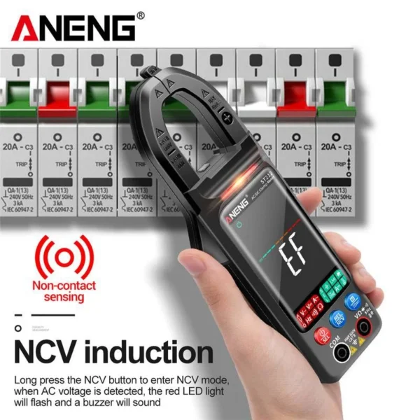 مولتی متر کلمپی ANENG ST212 8 مولتی متر کلمپی ANENG ST212