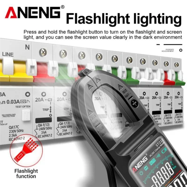 مولتی متر کلمپی ANENG ST212 10 مولتی متر کلمپی ANENG ST212