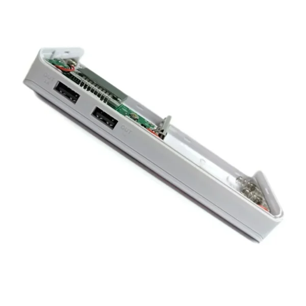 قاب پاوربانک 5 سل لیتیومی 4 قاب پاوربانک 5 سل لیتیومی