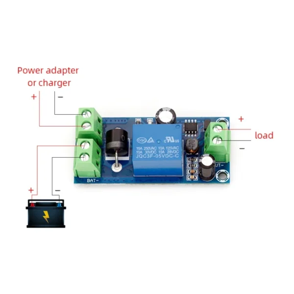 ماژول UPS محافظ برق 5 تا 48 ولت مدل YX850 3 ماژول UPS محافظ برق 5 تا 48 ولت مدل YX850