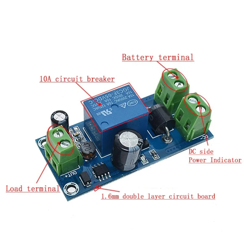 ماژول UPS محافظ برق 5 تا 48 ولت مدل YX850 2 ماژول UPS محافظ برق 5 تا 48 ولت مدل YX850