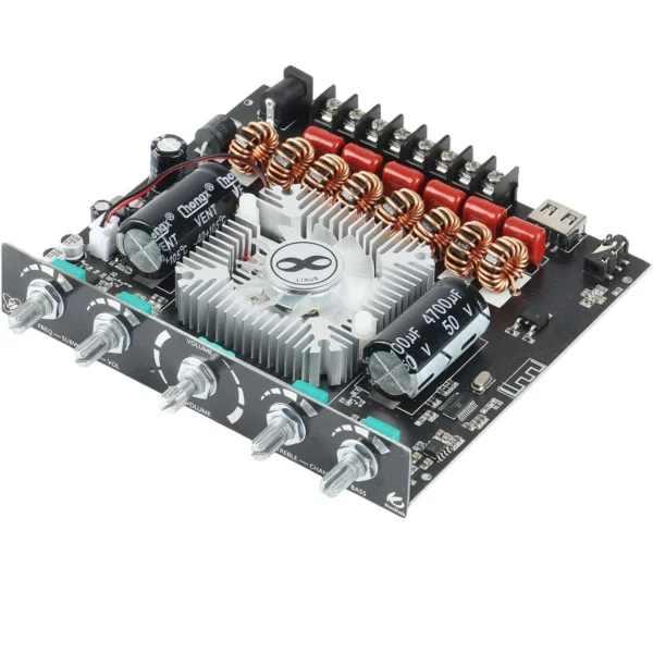 ماژول آمپلی فایر 2 کاناله 220 وات + ساب ووفر 350 وات مدل XY-S350H