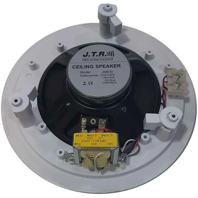 بلندگو سقفی ولتی – اهمی توکار JTR مدل JM-610 2 بلندگو سقفی ولتی – اهمی توکار JTR مدل JM-610