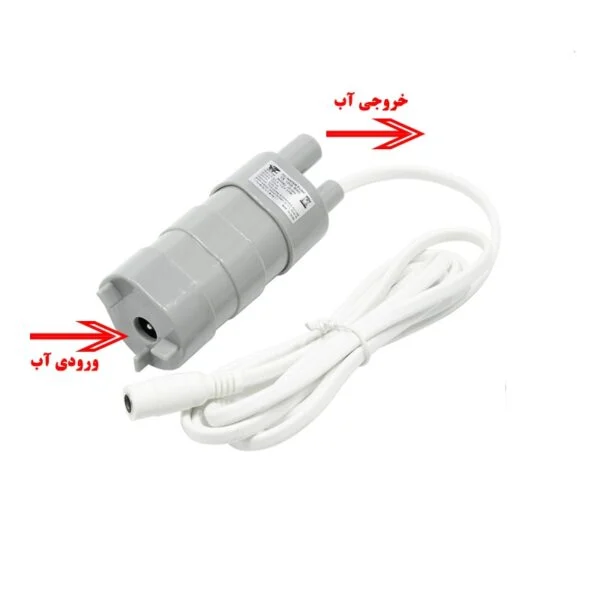 پمپ آب 12-6 ولت DC مدل JT-500 5 پمپ آب 12-6 ولت DC مدل JT-500