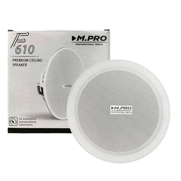 بلندگو سقفی توکار فریم لس MPRO F610