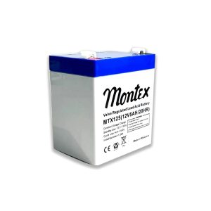باتری سیلد اسید 12 ولت 5 آمپر مونتکس Montex