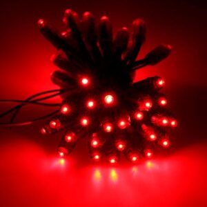 pixel led rojo o12mm 50 leds de 03w led dc5v 1