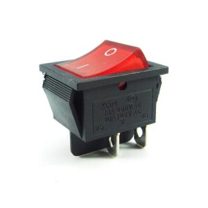 کلید راکر بزرگ چراغ دار KCD4