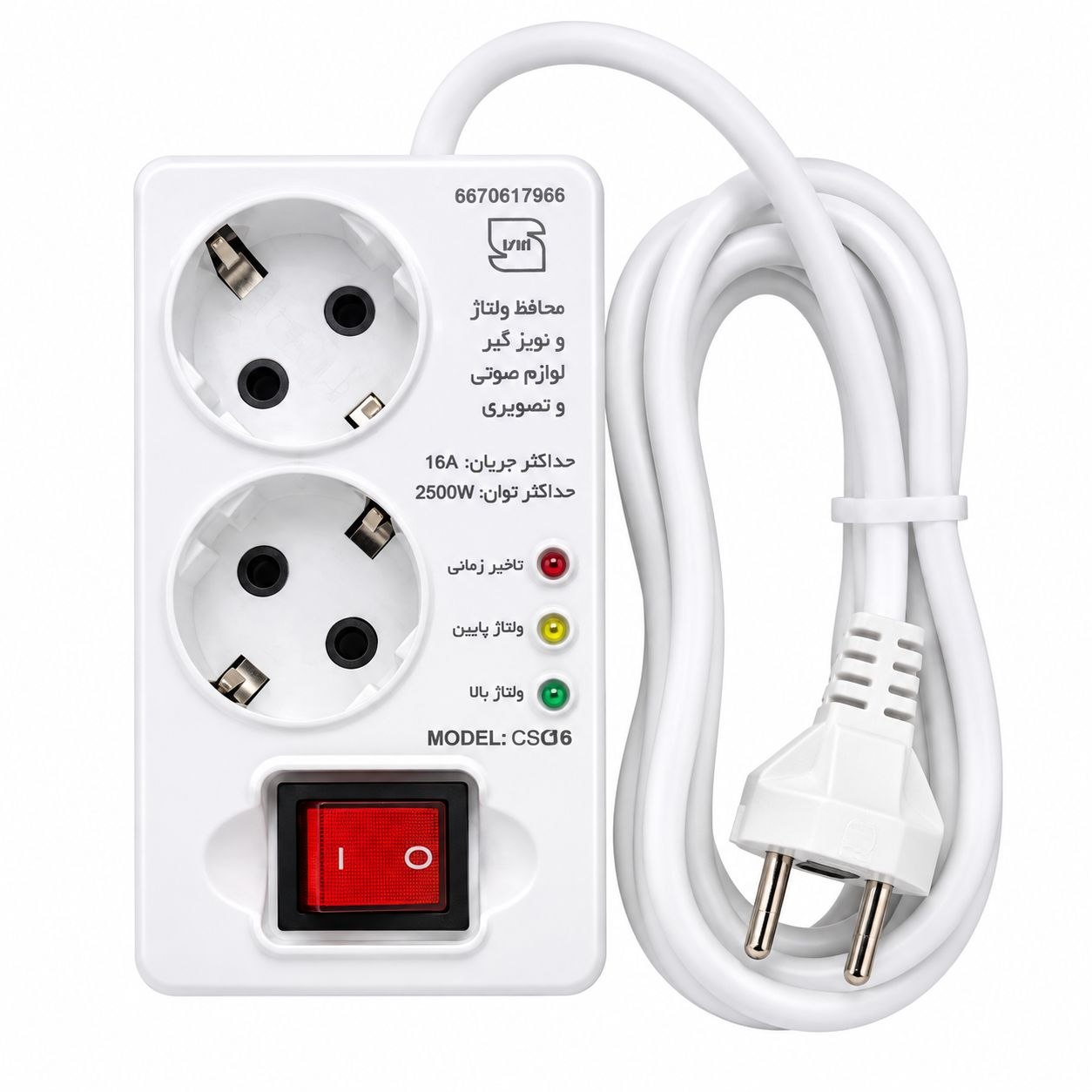 Sanet S2600s محافظ ولتاژ صانت الکترونیک مدل S-2600s - تصویر 1